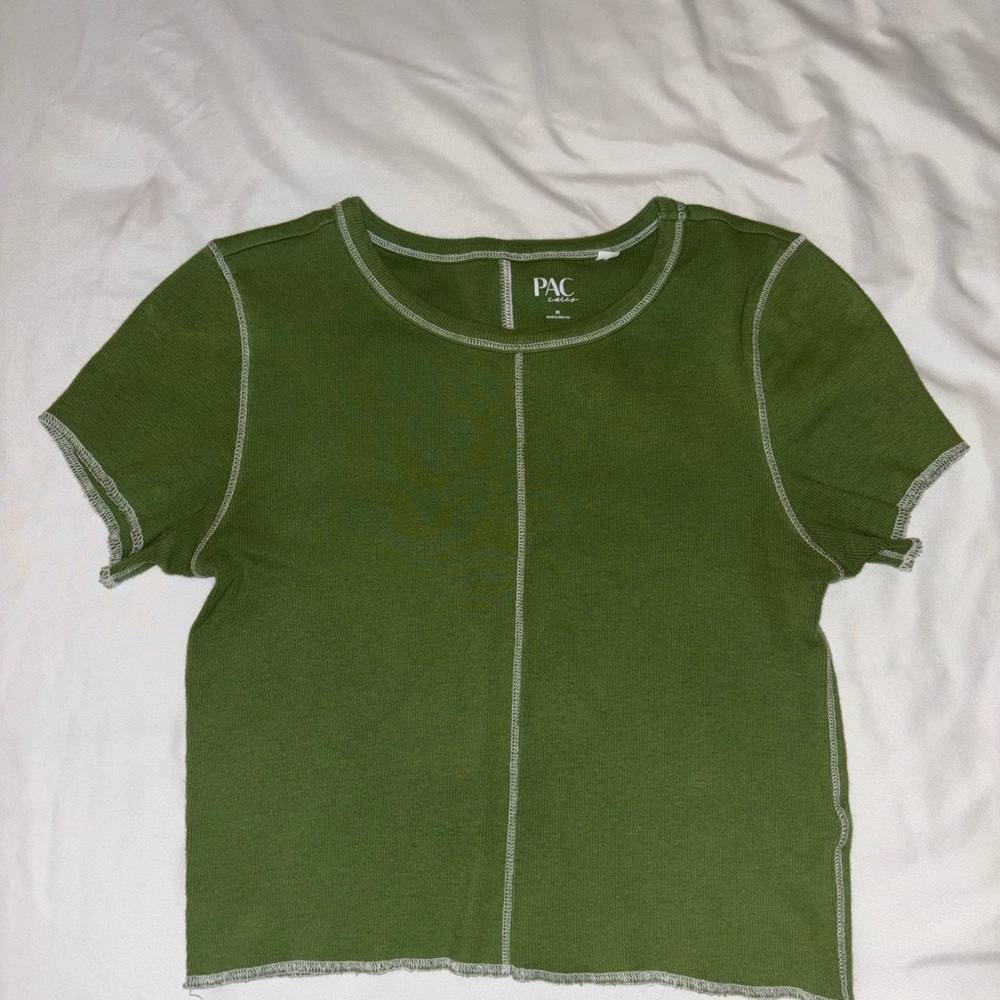 PacSun Green Short Sleeve Top